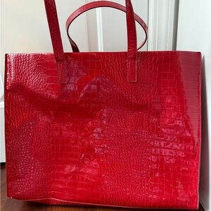 Ted Baker Red Tote Bag
